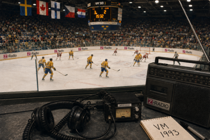 Ishockey-VM i radio blir en exklusiv affär för Z-Radio