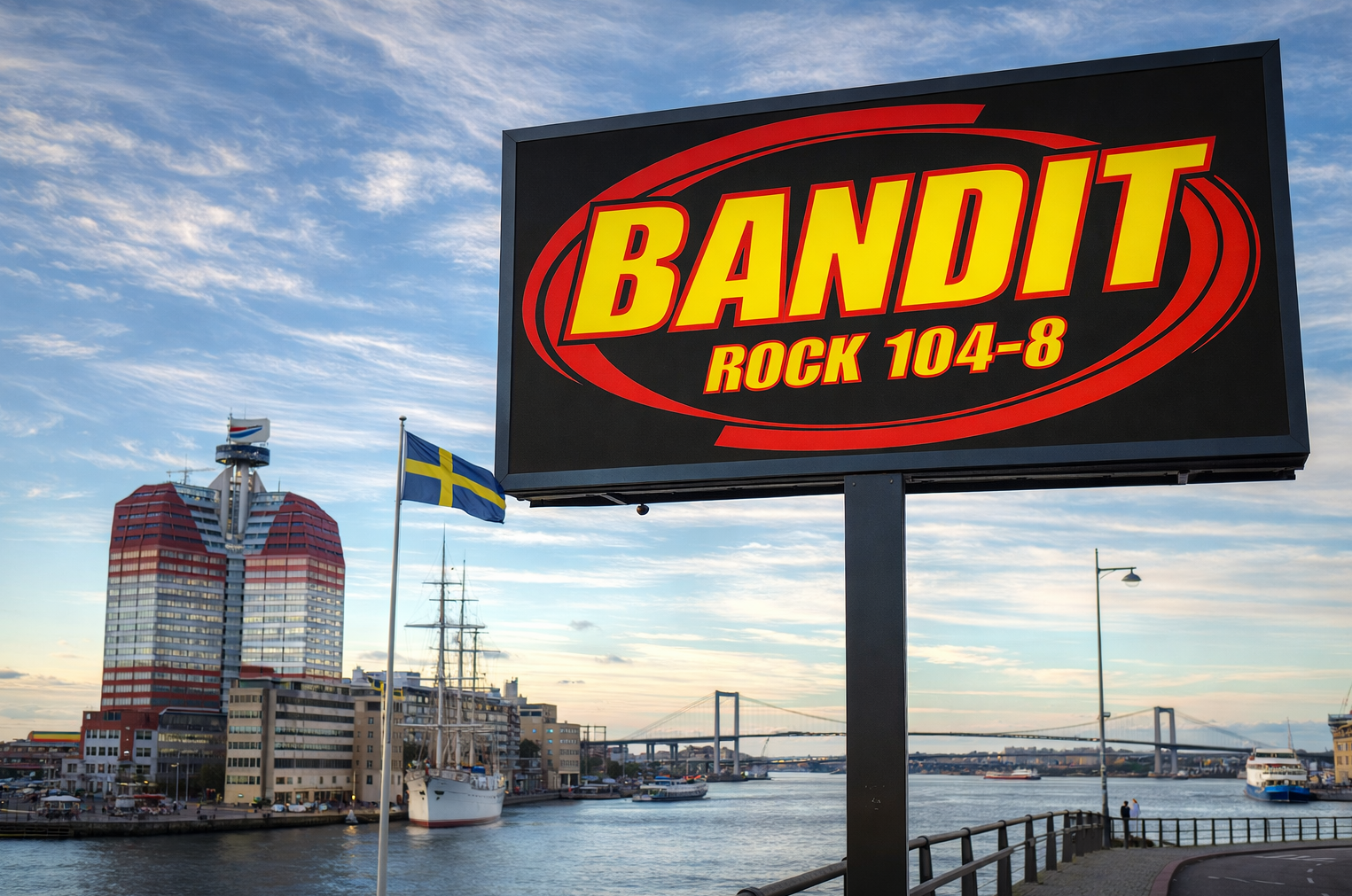 Bandit Rock ersätter Lugna Favoriter i Göteborg