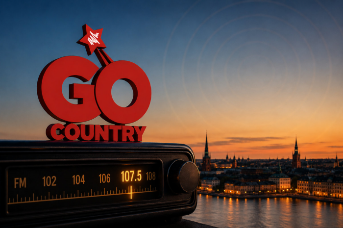 Go Country tar plats i Stockholms radioeter