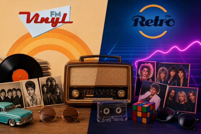 En musikalisk tidsresa: Vinyl FM vs Retro FM