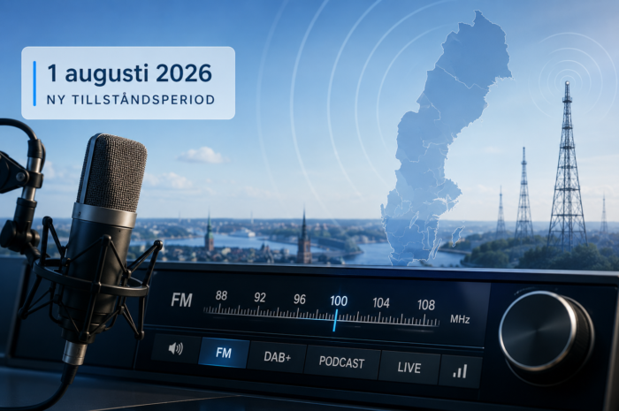 Om en månad ritas svensk kommersiell radio om