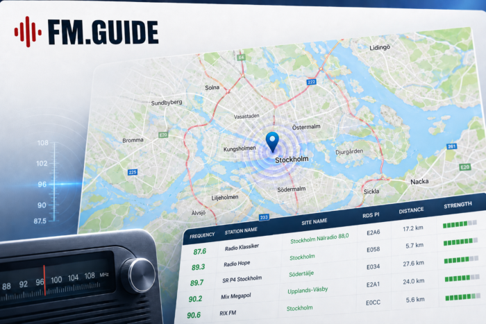 FM.guide lanserar interaktiv bandscan
