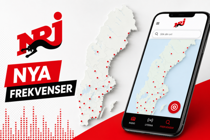 NRJ lanserar ny frekvenssida