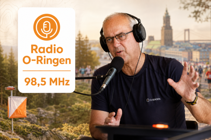 Radio O-Ringen hörs på 98,5 i Göteborg