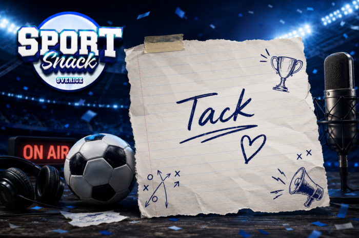 SportSnack tackar för sig