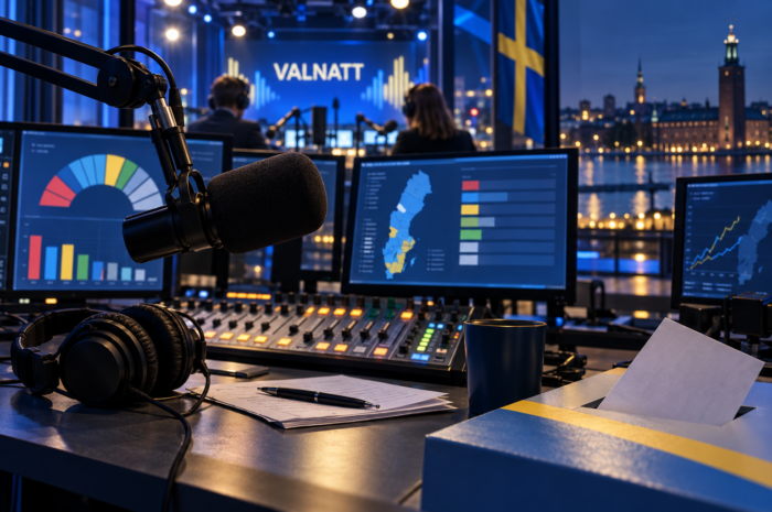 Radion laddar för valnatten