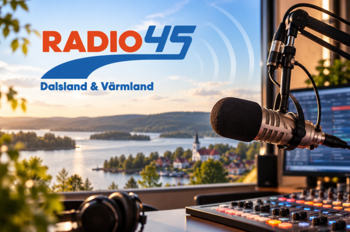 Radio 45 håller radion levande i Dalsland och Värmland